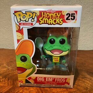 Funko Pop Ad Icons Kellogg's Honey Smacks "Dig Em' Frog".‎ #25